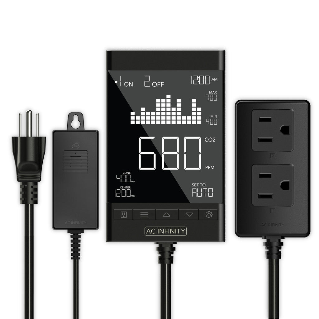 CO2-kontroller for CO2-regulatorer og kanalvifter - smartvekst.no