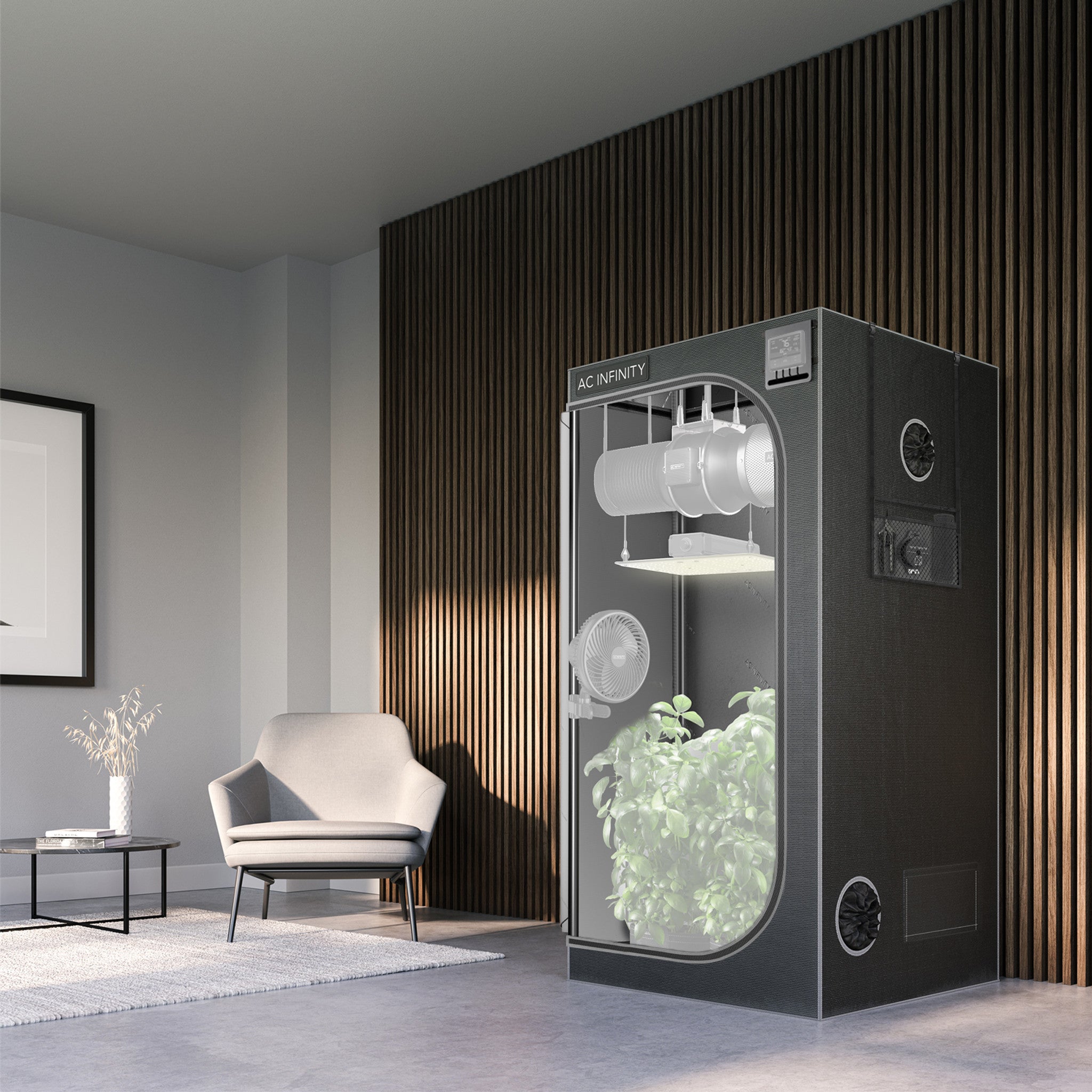Cloudlab 866 dyrketelt - 150x150x200 cm