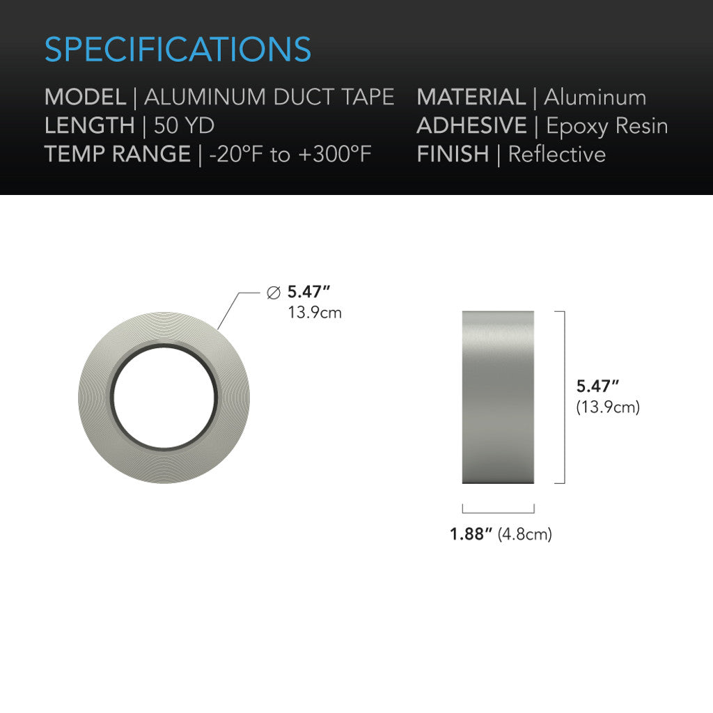 Aluminiums teip 45 m - smartvekst.no