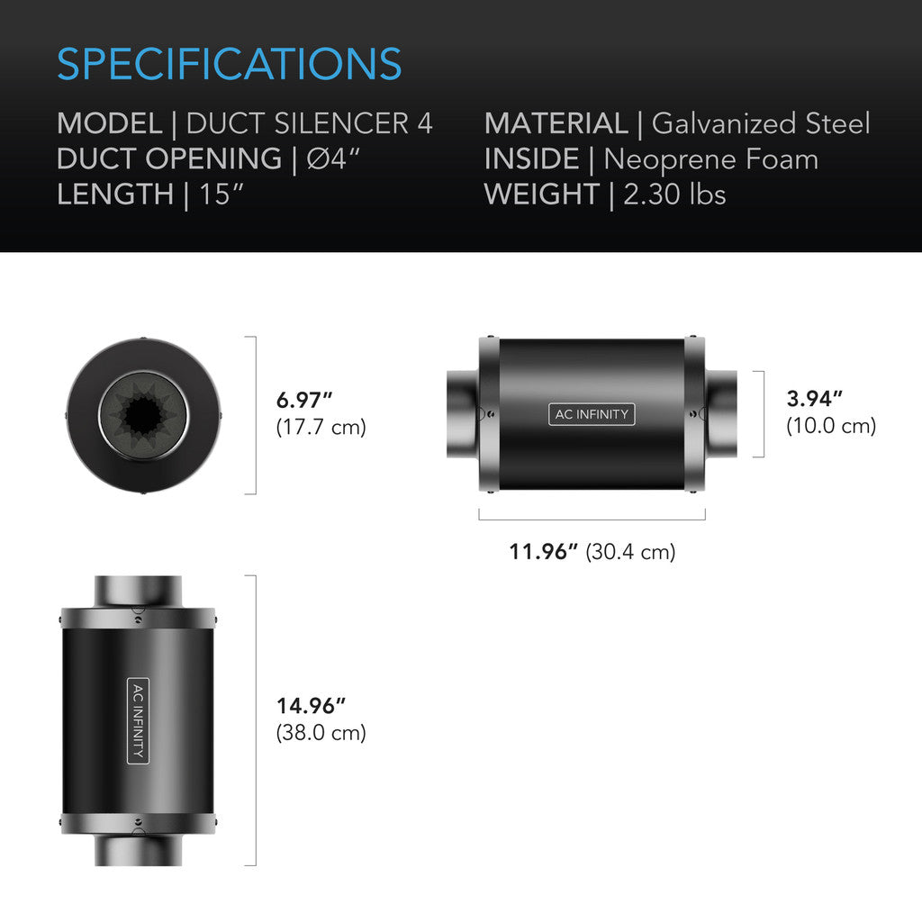 Kanal lydfelle 100 mm - Smartvekst.no