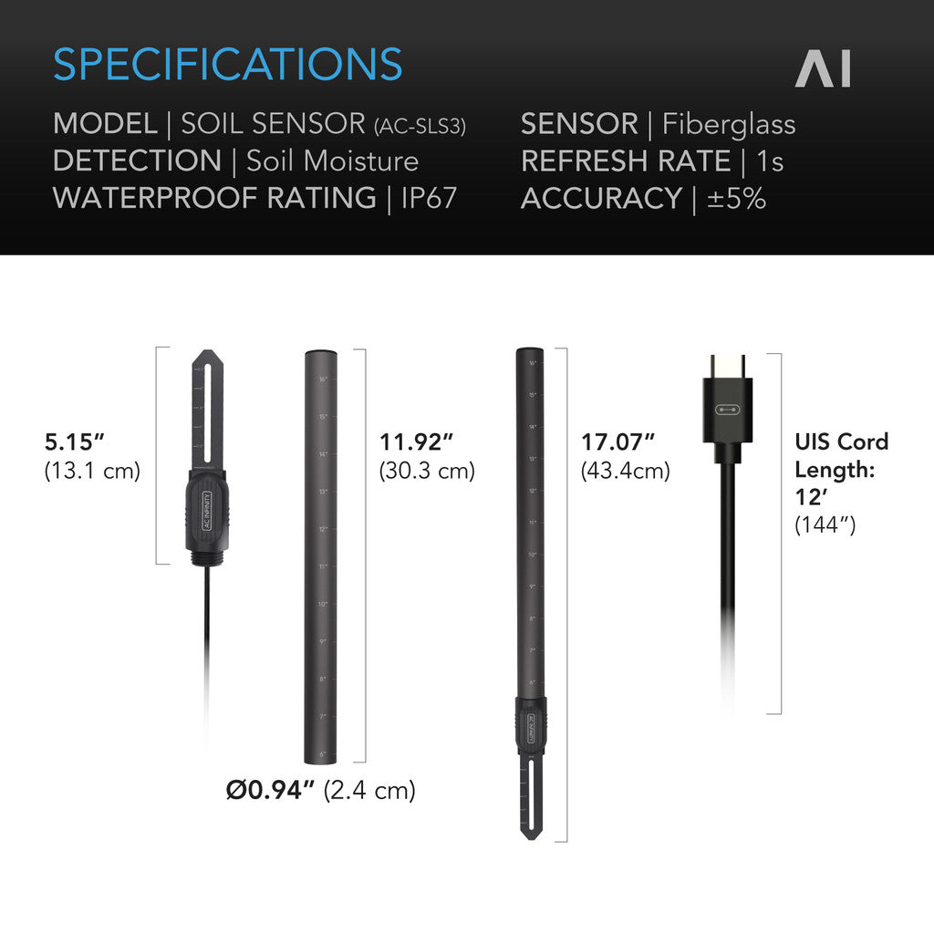 Substratsensor for Smartkontroller AI+ - Smartvekst.no