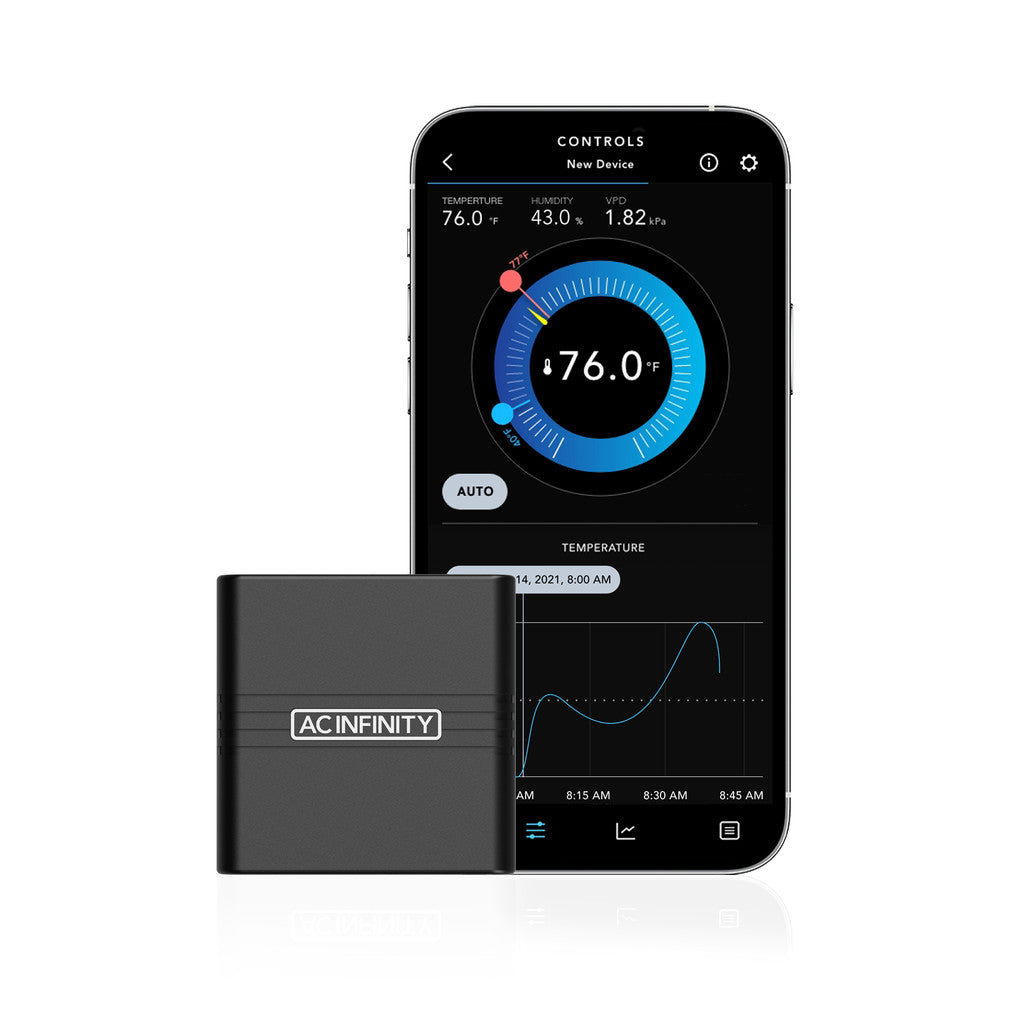 Cloudcom A2, mini smart thermo-hygrometer med data app