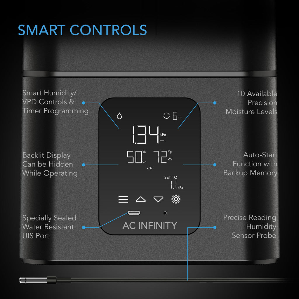 Cloudforge T7 Luftfukter - smartvekst.no