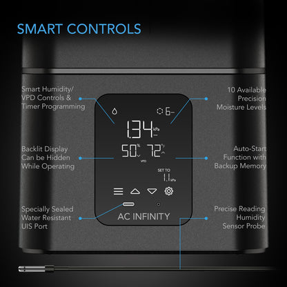 Cloudforge T7 Luftfukter - smartvekst.no