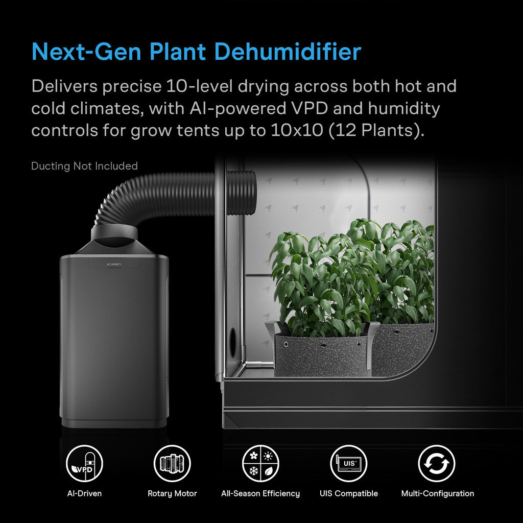 Hydrone 7, luftavfukter for planter - Smartvekst.no
