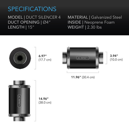 Kanal lydfelle 100 mm - Smartvekst.no