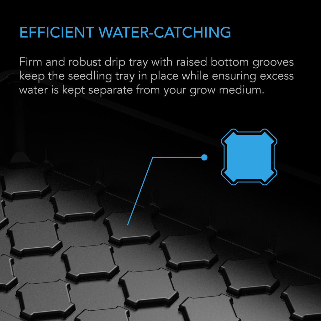 Minidrivhus med høydeutvidelse, 72 celler - Smartvekst.no