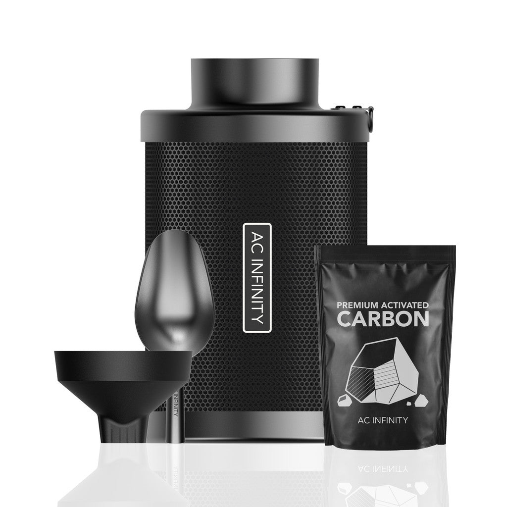 Refillbart kullfilter, 100 mm - Smartvekst.no