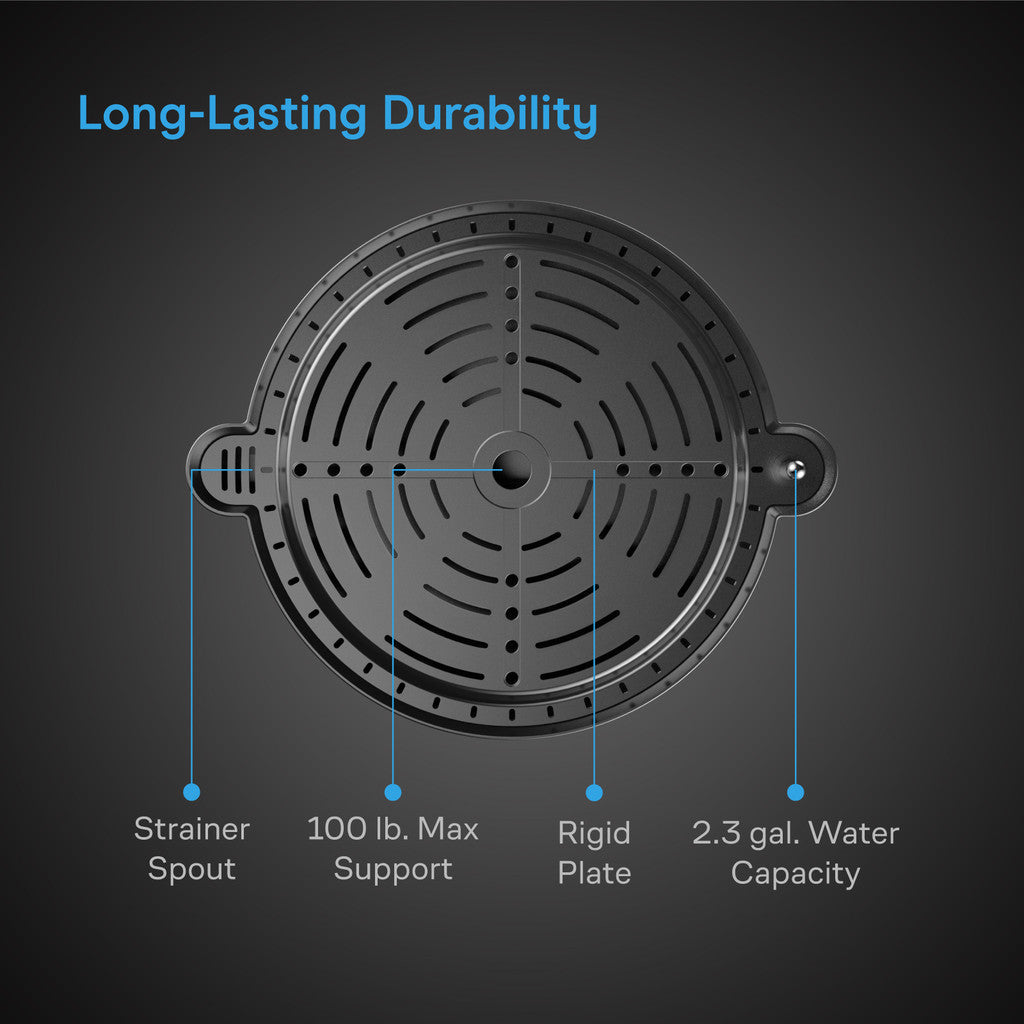 Selvvanningsbaser til stoffpotter XL, 4-pakning - Smartvekst.no