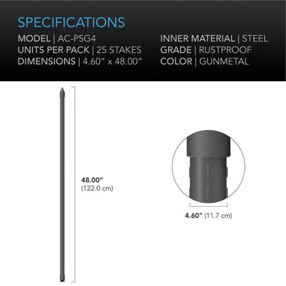 Plantestøtte 120 cm - smartvekst.no