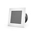 Ventilrist hvit plastikk 102mm - Smartgrow.no