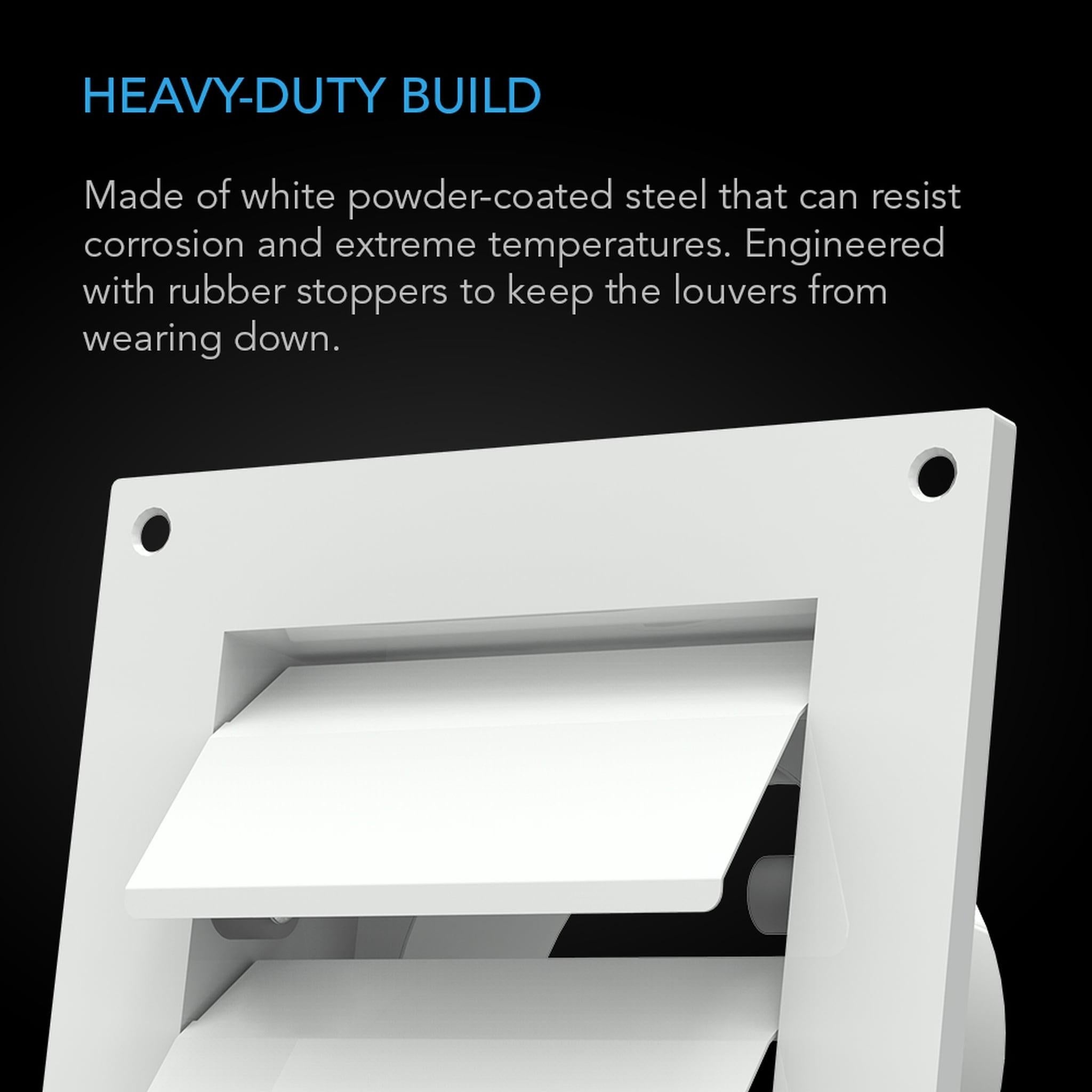 Ventilrist hvit stål - smartvekst.no